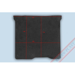 Protector Carga Peugeot Partner, Citroen Berlingo, Largos,  5 plazas, 100142