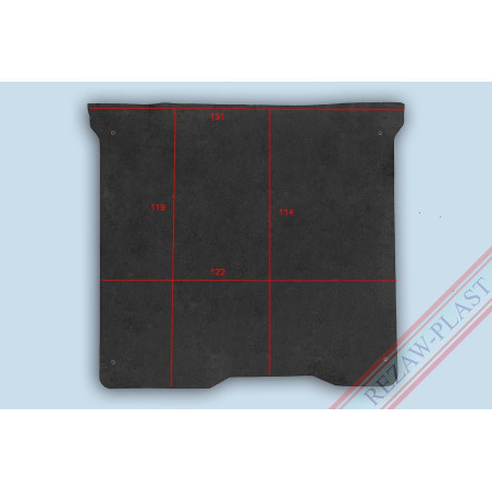 Protector Carga Peugeot Partner, Citroen Berlingo, Largos,  5 plazas, 100142
