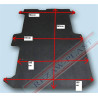 Protector suelo furgoneta| Nissan PRIMASTAR I short | 2001 - 2014 | Opel VIVARO I corto | 2001 - 2014 | Renault TRAFIC II corto | 2001 - 2014 | REF: 101352