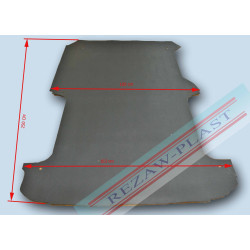 Protector suelo furgoneta| Toyota HIACE versión 2 pasajeros | 2004 - | REF: 101747