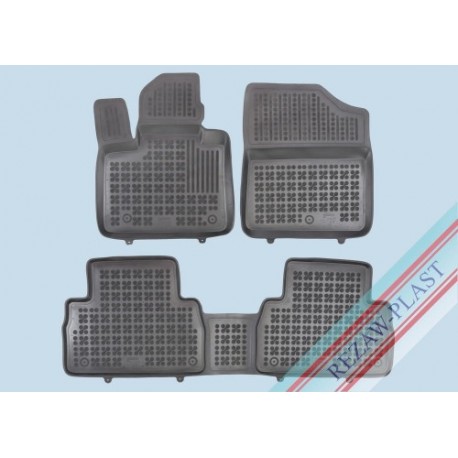 Alfombrillas Goma Caucho para Hyundai SANTA FE IV 201625