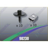 Tornilleria Protector Carter Mercedes  90230