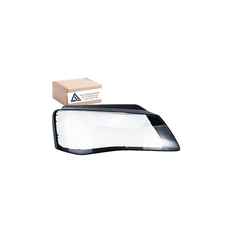 Cristal de faro delantero izquierdo para Audi A8 D4 (10-13)