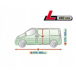Funda para coche MOBILE GARAGE L 480 VAN
