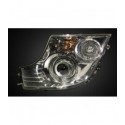Regeneración de faros para Mercedes Tourismo III