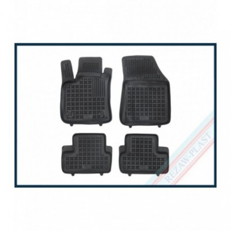 Alfombrilla caucho 3D premium | Renault MEGANE IV Grandtour, Grandcoupe | 2016 - 2020, 2020 -  | Renault MEGANE IV E - TECH Grandtour, Plug - in Hybrid (PHeV) | 2020 - | REF: 201936