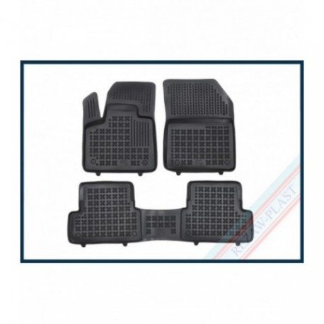 Alfombrilla caucho 3D premium | apto para Peugeot 3008 II 2020 - 2024