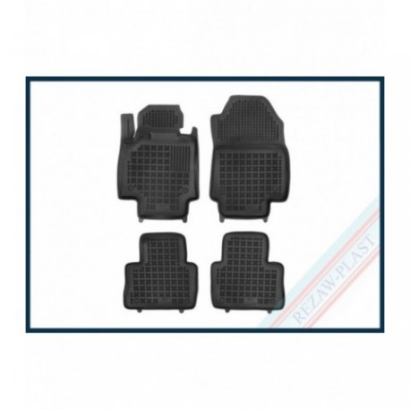 Alfombrilla caucho 3D premium | Toyota RAV 4 V version with manual gearbox, 4x4 (AWD), 2x4 (FWD) | 2018 -  | REF: 201445