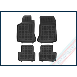 Alfombrilla caucho 3D premium | Infinity Q30 I Hatchback, con caja de cambios automática, con rueda de repuesto de tamaño irregular (ahorro de espacio, más pequeña que los neumáticos de serie), versión 4x2 (FWD) | 2015 - 2019 | Mercedes GLA I | 2013 - 2019 | Mercedes W176 A - CLASS | 2012 - 2018 | REF: 201718