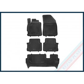 Alfombrilla Caucho 3D Premium compatible con Dacia JOGGER versión 7 pasajeros | 2021 -  |  | 203413