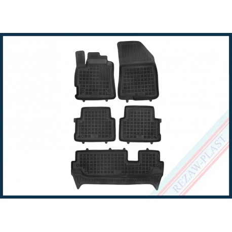 Alfombrilla Caucho 3D Premium compatible con Dacia JOGGER versión 7 pasajeros | 2021 -  |  | 203413