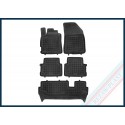 Alfombrilla Caucho 3D Premium compatible con Dacia JOGGER versión 7 pasajeros | 2021 -  |  | 203413