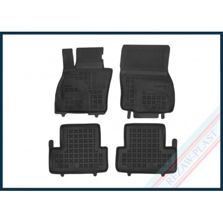 Alfombrilla Caucho 3D Premium compatible con Mazda CX-60 Plug In Hybrid (PHeV), (MHeV), 4x4 (AWD), 2x4 (RWD) | 2022 - | 200820