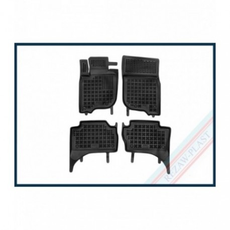 Alfombrilla caucho 3D premium | Mitsubishi L200 V Double Cab, version automatic gearbox,    4x4 (AWD) | 2019 -  | REF: 202310