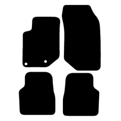 Alfombras de Moqueta, Citroen C4 (2020-PRESENTE),5 PLAZAS, Color Negro, Calidad Premium, REF:CT0049P5N