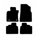 Alfombrilla Moqueta compatible con Toyota CAMRY (2019 - ),5 PLAZAS, Color Negro, Calidad Premium, REF:TY0050P5N