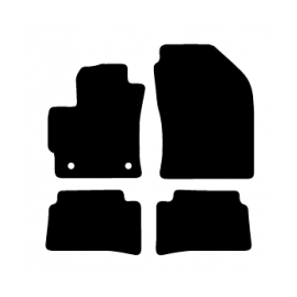 Alfombrilla Moqueta compatible con Toyota COROLLA HYBRID - 5 PUERTAS-HATCHBACK (2019-),5 PLAZAS, Gris, Premium, REF:TY0016P5G
