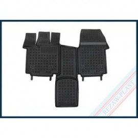 Alfombrilla Caucho 3D Premium Volkswagen MULTIVAN T7 delantero con un material extra en el lado del conductor, versión con consola central deslizante, todos los modelos incluido eHybrid (PHEV) | 2021 - | REF: 200133