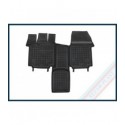 Alfombrilla Caucho 3D Premium Volkswagen MULTIVAN T7 delantero con un material extra en el lado del conductor, versión con consola central deslizante, todos los modelos incluido eHybrid (PHEV) | 2021 - | REF: 200133