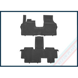 Alfombrilla Caucho 3D Premium Volkswagen ID. Buzz Electrico (BEV), version 5 pasajeros | 2022 - | REF: 200136