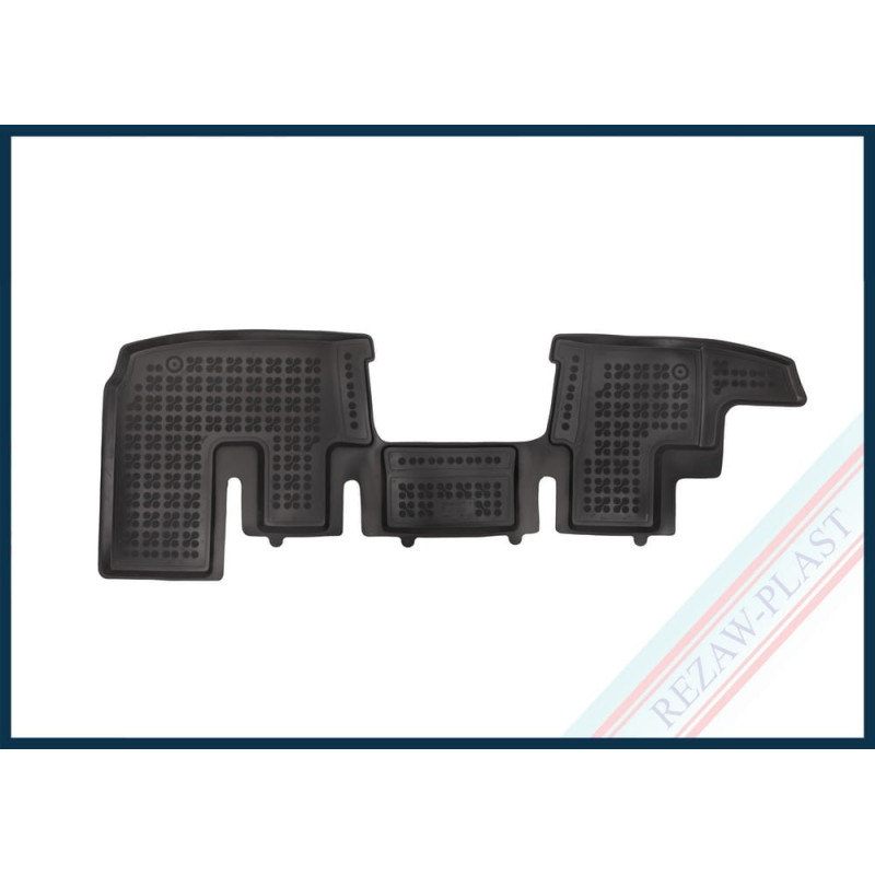Alfombrilla Caucho 3D Premium Renault TRAFIC III parte media 2021 -  | REF: 201939