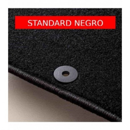 Alfombrilla Moqueta  DELANTERAS  Apto para: Renault TRAFIC III (2019-presente) DELANTERAS  Calidad Standard, Color Negro REF: RT0045-1S2N