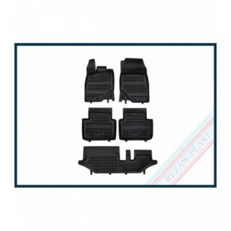 Alfombrilla caucho 3D premium compatible con Peugeot 5008 III 2024-PRESENTE | REF: 201328