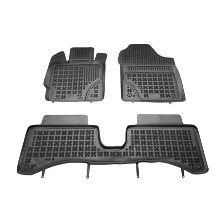 Alfombrilla caucho 3D premium | Toyota YARIS III Hybrid, pre facelifting | 2012 - 2014 | REF: 201424