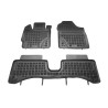 Alfombrilla caucho 3D premium | Toyota YARIS III Hybrid, pre facelifting | 2012 - 2014 | REF: 201424