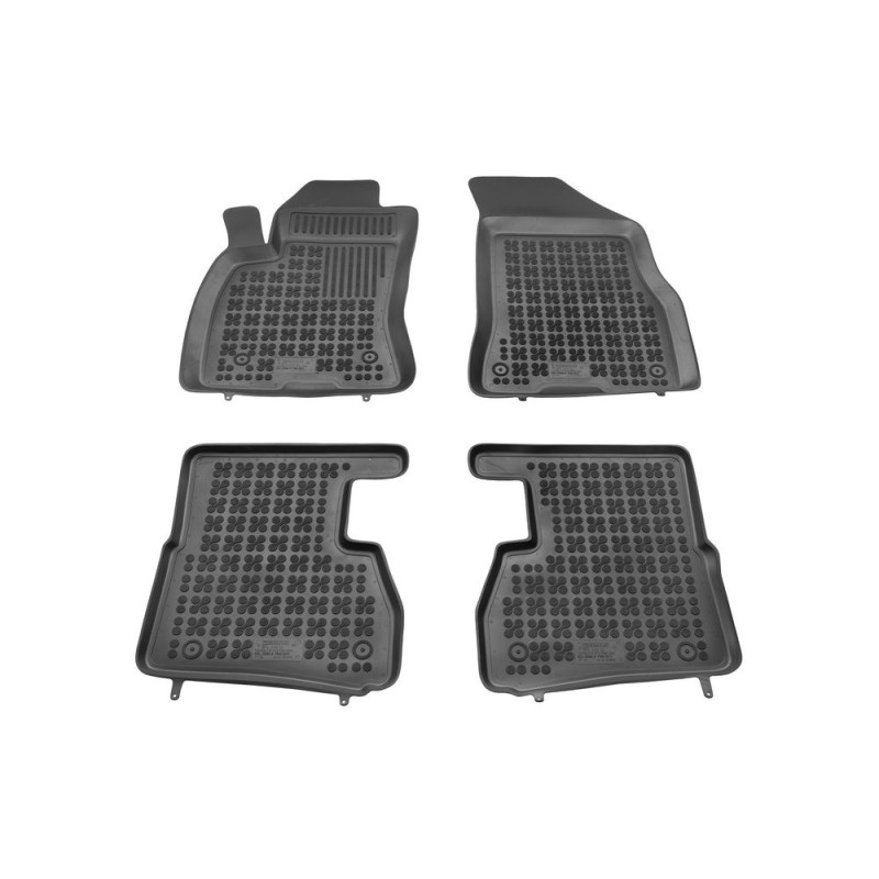 Alfombrilla caucho 3D premium | Fiat DOBLO II versiones 5 pasajeros, 7 pasajeros (con la tercera fila de asientos plegada) | 2010 - 2019 | Opel COMBO D versiones 5 pasajeros, 7 pasajeros (diseñado para dos filas de asientos) | 2011 - 2018 | REF: 201512