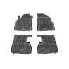 Alfombrilla caucho 3D premium | Fiat DOBLO II versiones 5 pasajeros, 7 pasajeros (con la tercera fila de asientos plegada) | 2010 - 2019 | Opel COMBO D versiones 5 pasajeros, 7 pasajeros (diseñado para dos filas de asientos) | 2011 - 2018 | REF: 201512