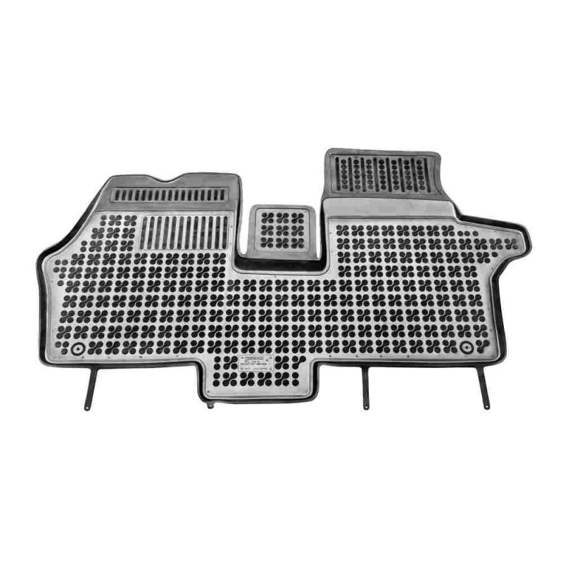 Alfombrilla caucho 3D premium | Mercedes VITO I - delantero con un material extra en el lado del conductor | 1995 - 2003 | REF: 201712