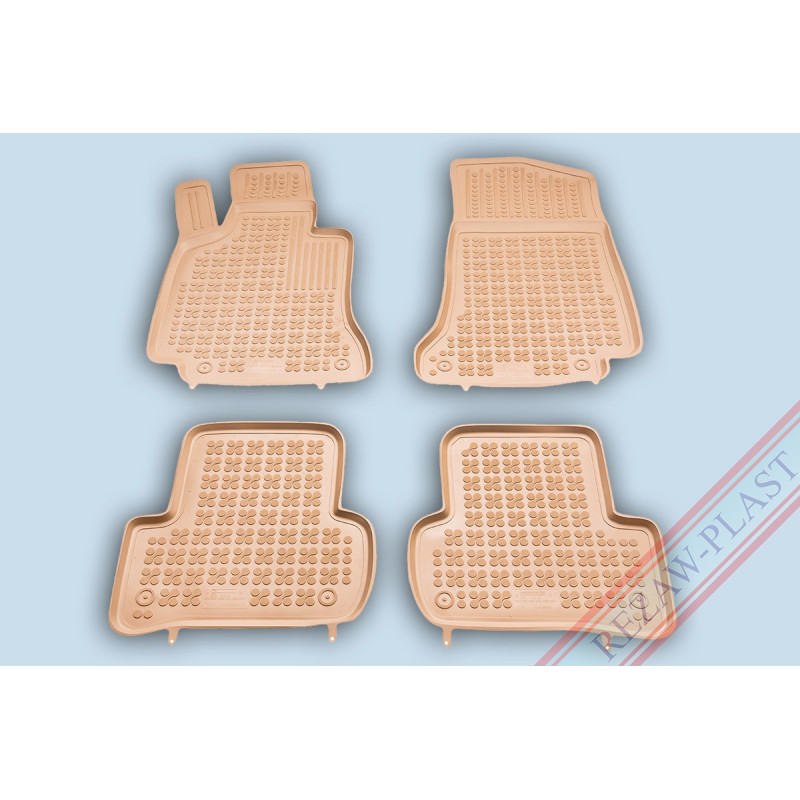 Alfombrillas Caucho Beige Mercedes W205 C-Clase 201720/B