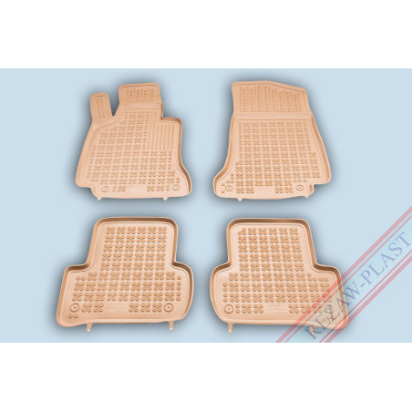 Alfombrillas Caucho Beige Mercedes W205 C-Clase 201720/B