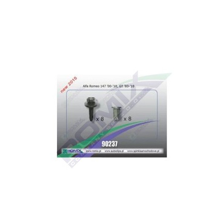 Tornilleria Protector CarterAlfa Romeo147 00-10  Alfa RomeoGT 03-10  90237